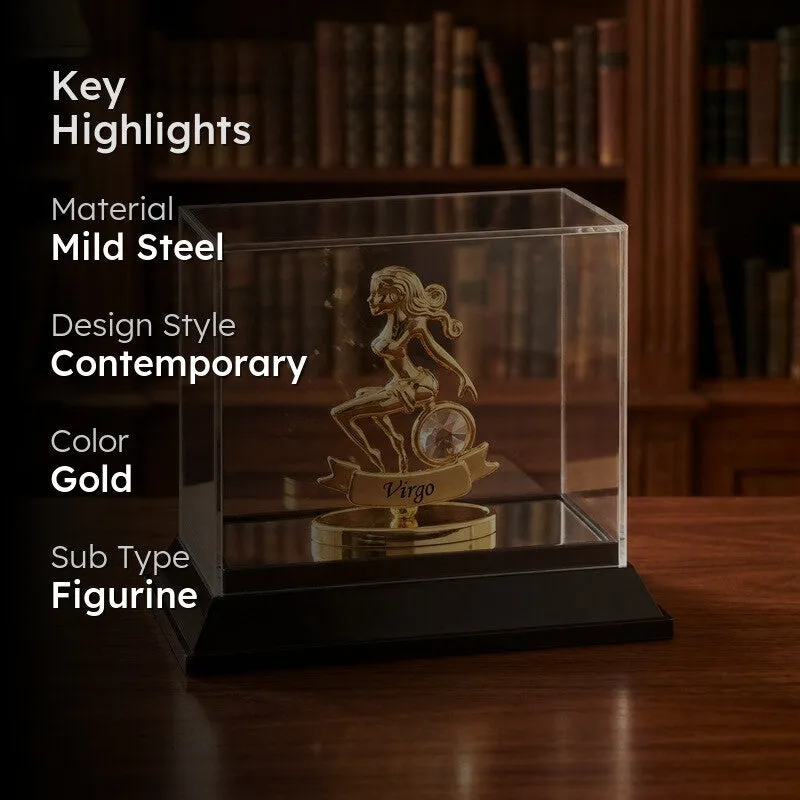 Golden Muse 24K Gold Plated Mild Steel Showpiece media 2