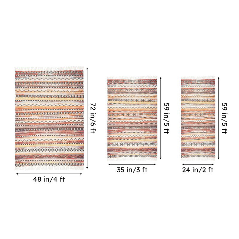 Resho Bohemian Recycled PET Dhurries media 7