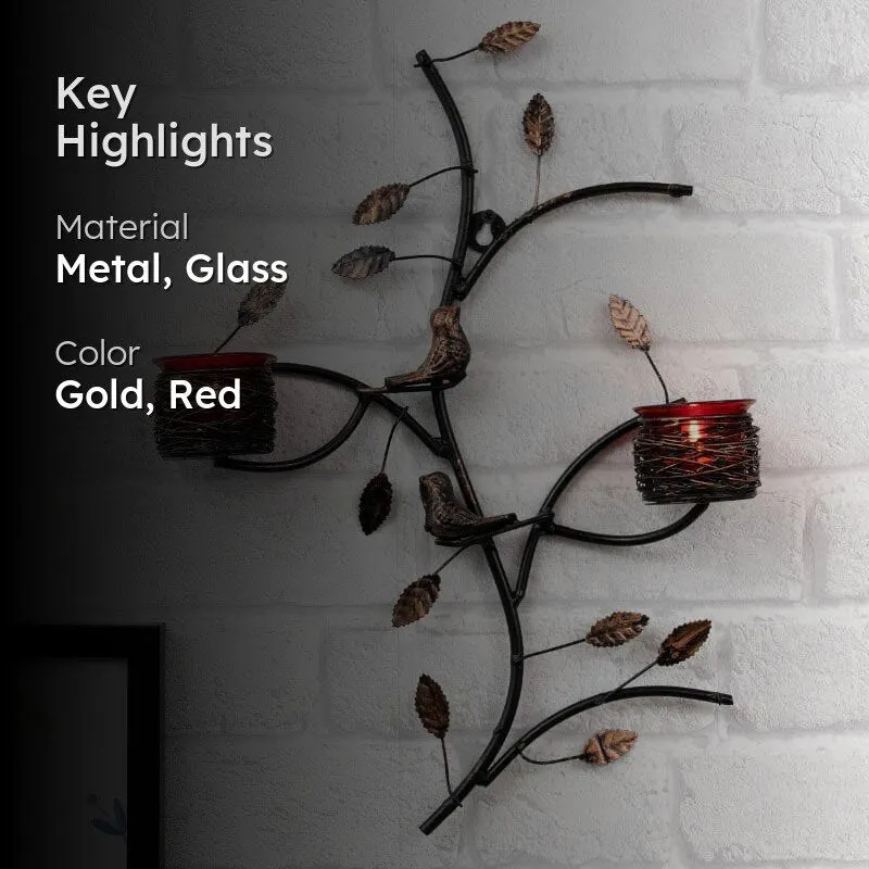 Patra Candle Holder - Red media 2