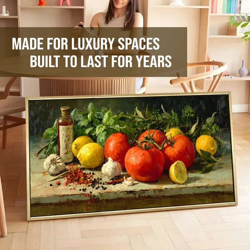 Harvested Canvas Wall Painting With Frame media 5