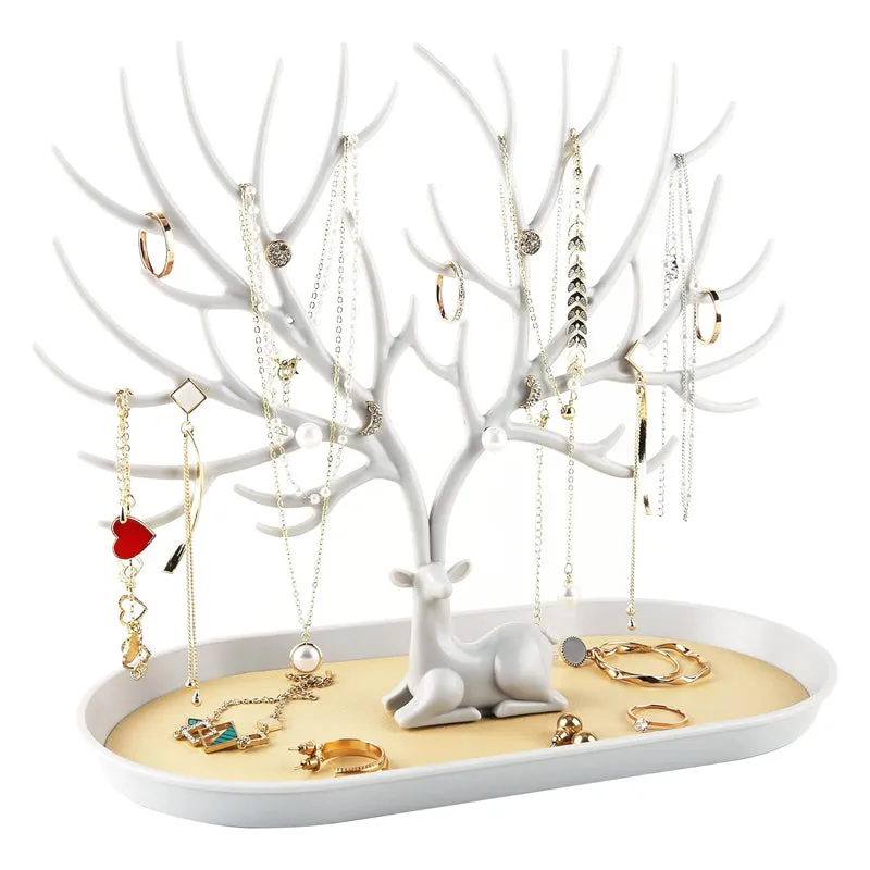 World Tree Jewellery Organizer - White media 6