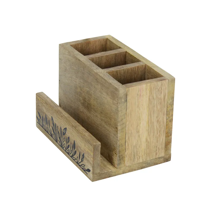 Amra Wooden Cutlery Holder media 4