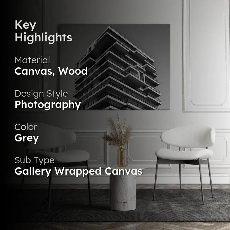 Trailblazing Tower Canvas Wall Painting - Gallery Wrap media 2