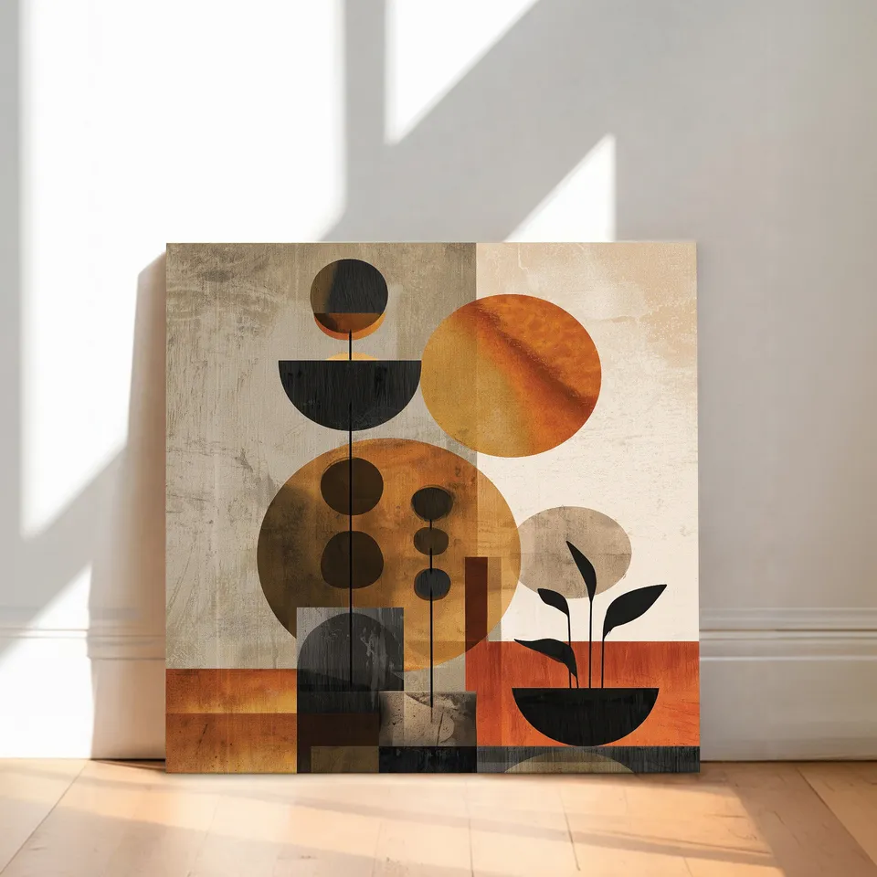 GeoCircula Canvas Wall Art media 9