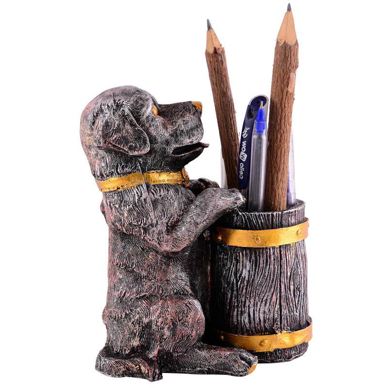 Woof & Write Painted Polyresin Pen Stand media 3