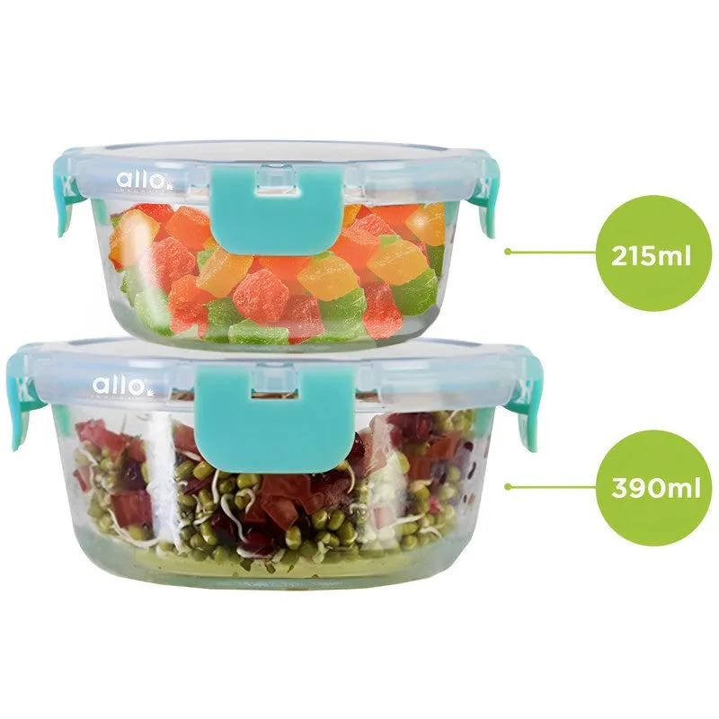 Gobzo Leak Proof Glass Lunch Box - Set Of Two media 10