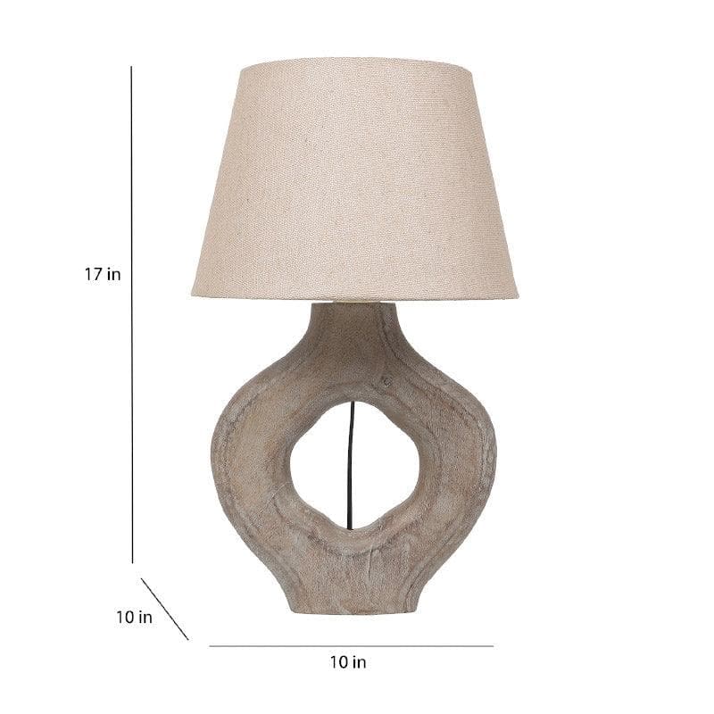 Mishuna Kian Fabric Table Lamp - Beige media 5