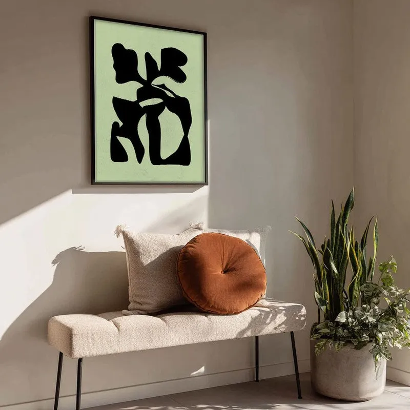 Modern Totem Canvas Wall Painting With Black Frame media 4