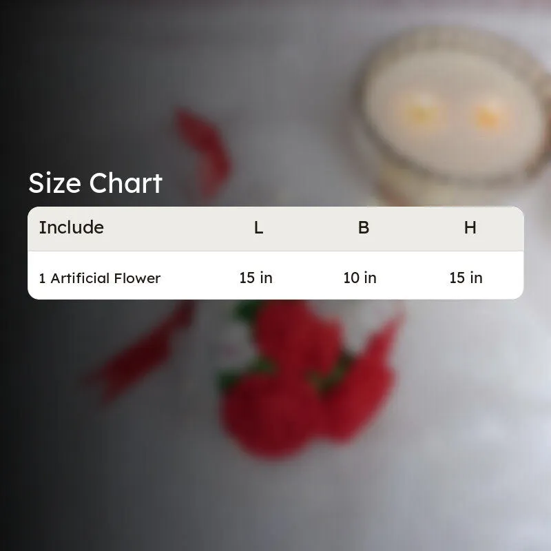 Bloomora Artificial Floral Collection - Red media 10