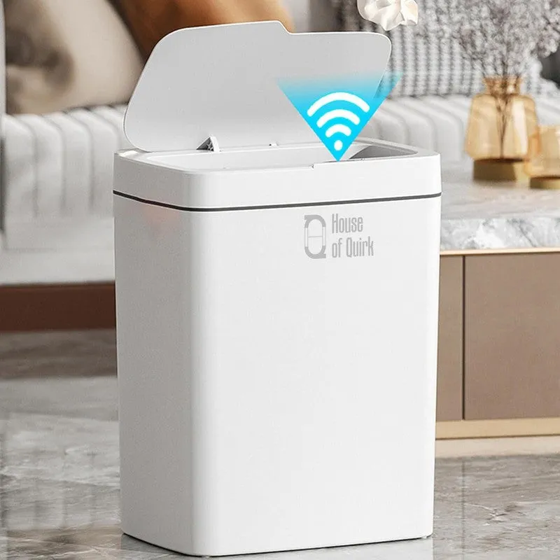 Swift Smart Motion Sensor Dustbin - White media 4