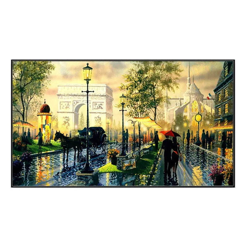 City Scene Canvas Wall Painting media 3