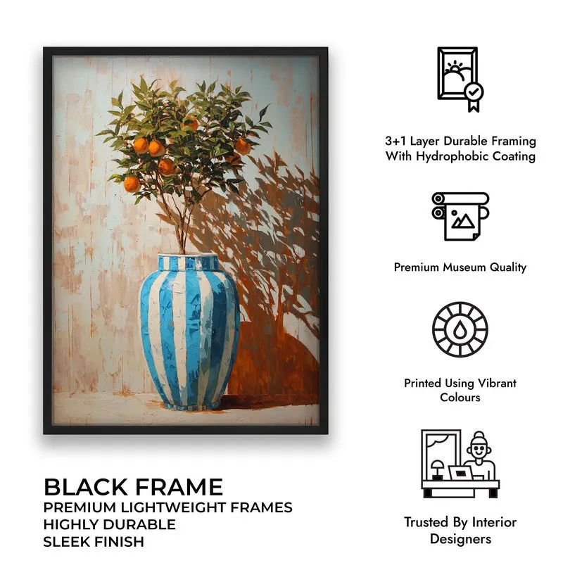 Floravo Canvas Wall Painting With Black Frame media 8