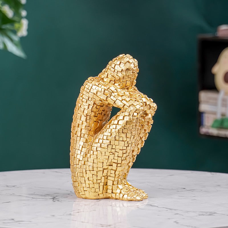 Abstract Human Showpiece - Gold media 5