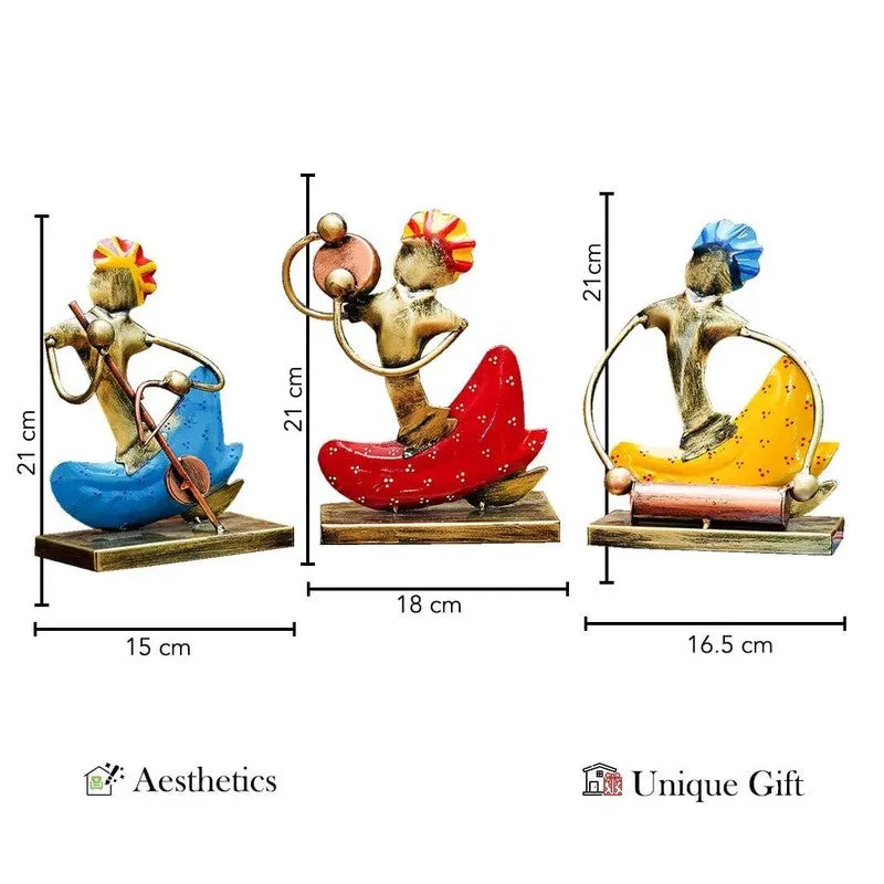 MystiqArte Artisan Showpiece - Set Of Three media 7