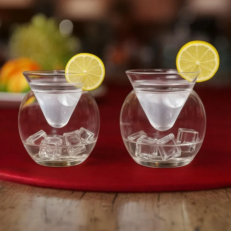 Rose Bloom Cocktail Glasses(160 mL) - Set Of Two media 1