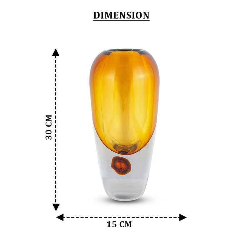 Curvique Glass Vase media 7