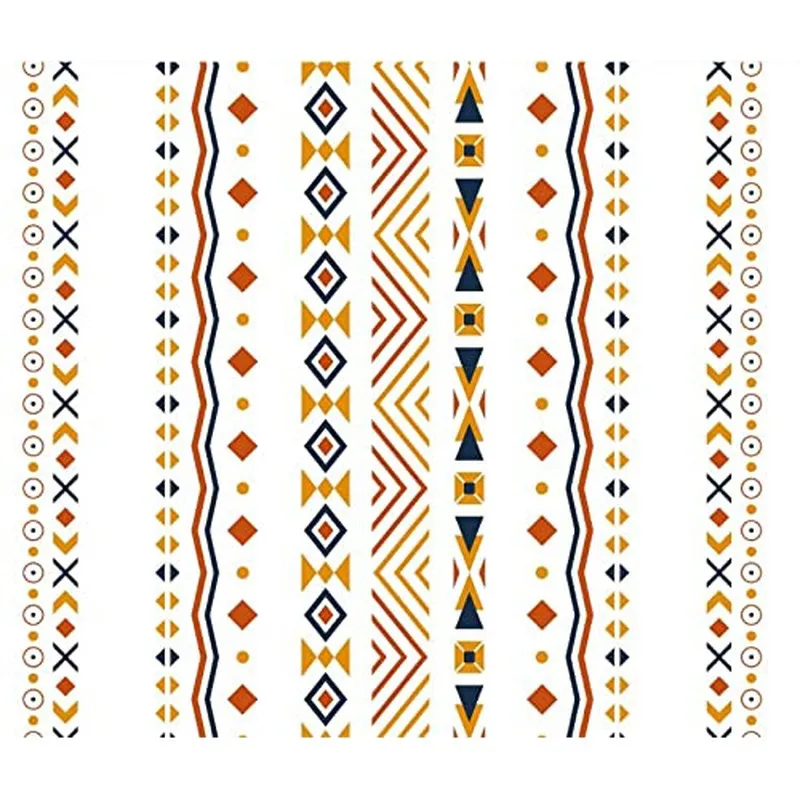 Urban Space Bohemian Tribal Multicolor Cotton Cushion Covers - Set Of Three media 4