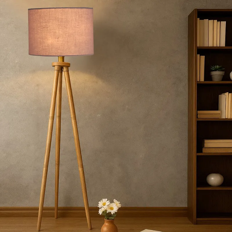 Cotin I Tripod Floor Lamp - Pink media 2