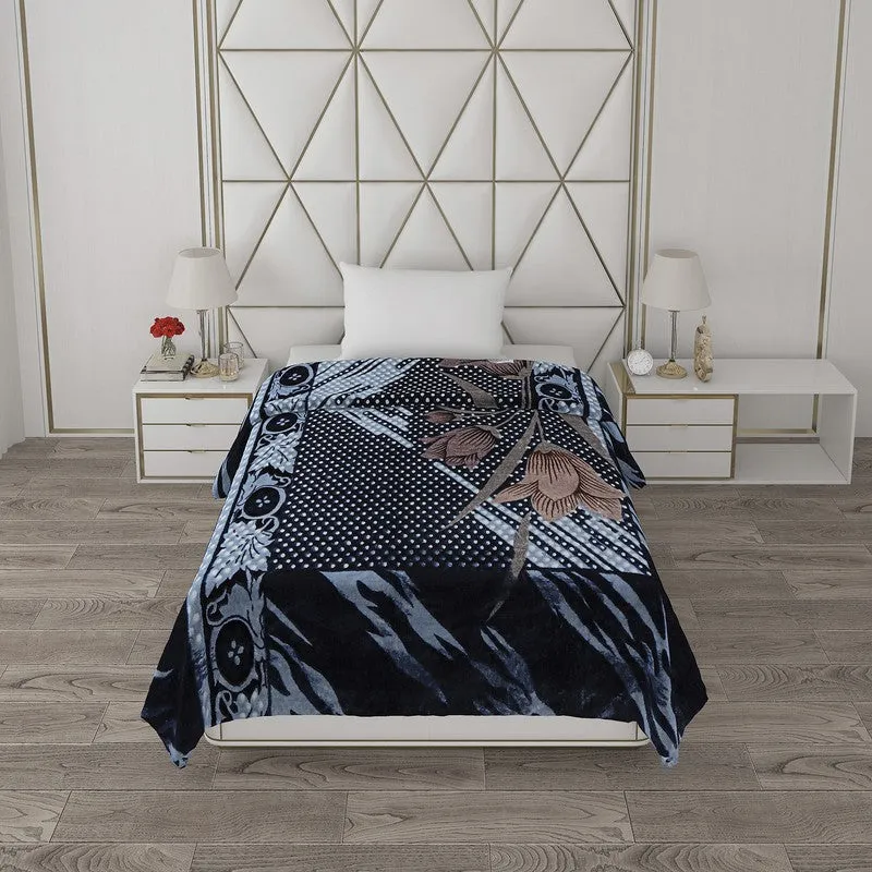 Monte Carlo Midnight Weave Blanket - 600 GSM media 3