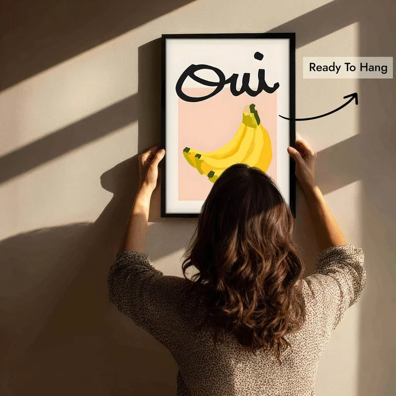 Yellow Pulp Archival Canvas Wall Art - Black media 6