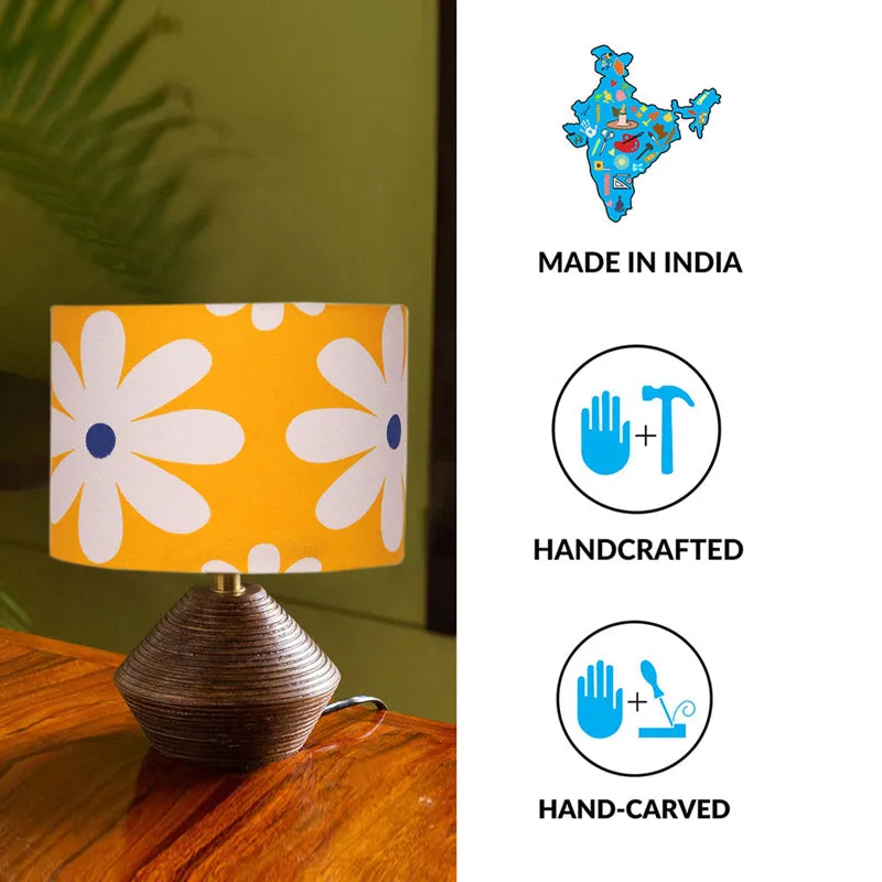 Yami Bloom Wooden Table Lamp - Multicolor media 5