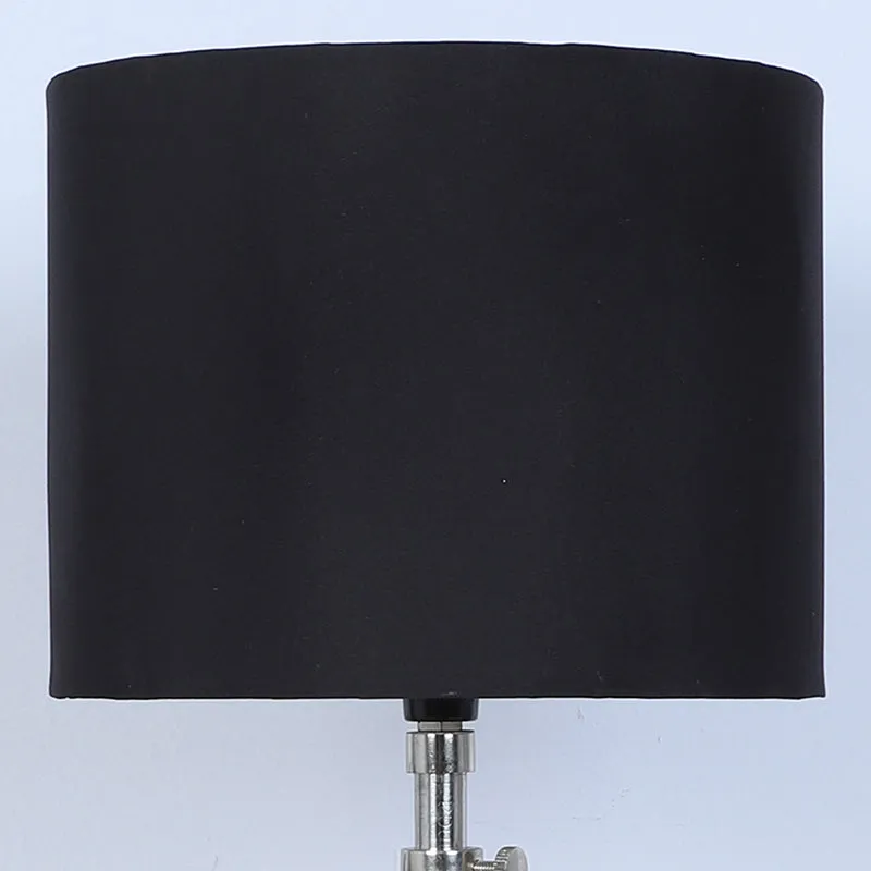 Urbane Solid Tripod Mango Wood Table Lamp - Black media 3