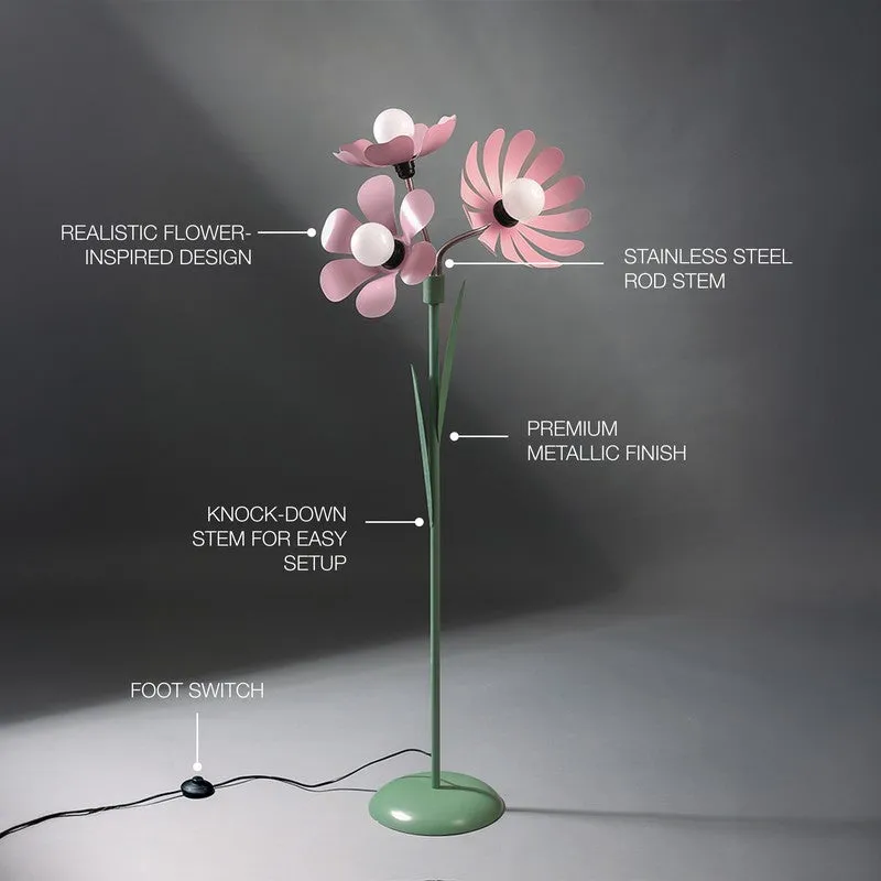 Fig Living Petal Bloom Floor Lamp media 4