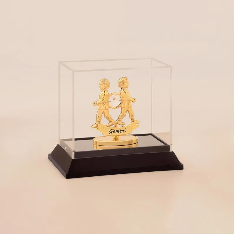 Poise Figurine 24K Gold Plated Mild Steel Showpiece media 3