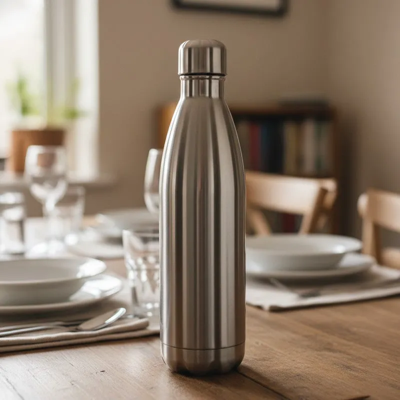 LiquiMate Airtight Bottle (Silver) - 1000 mL media 6