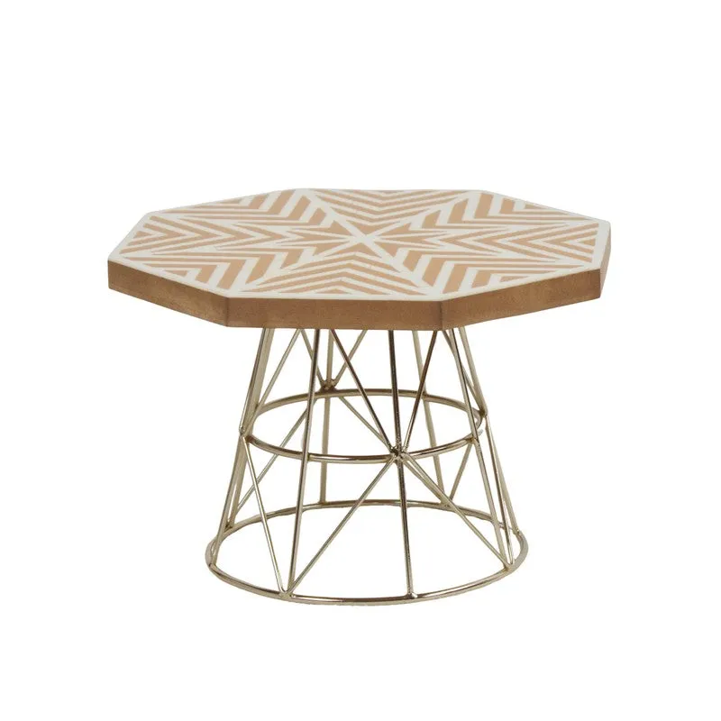 Nova Cradle Decorative Cake Stand - Gold media 4