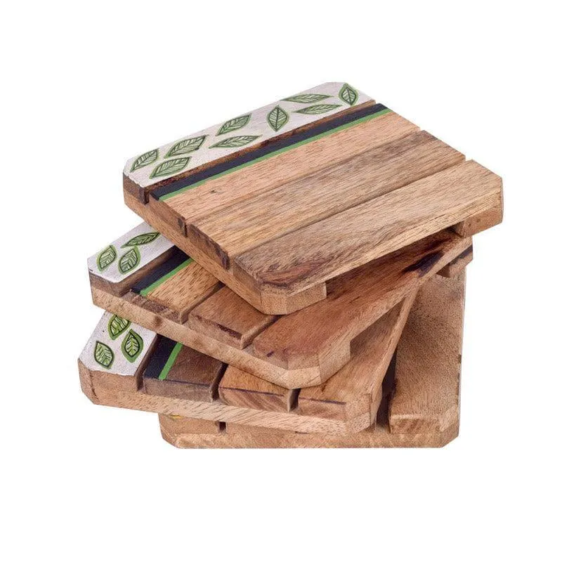 Wooden Whispers Coaster - Set Of Four media 5