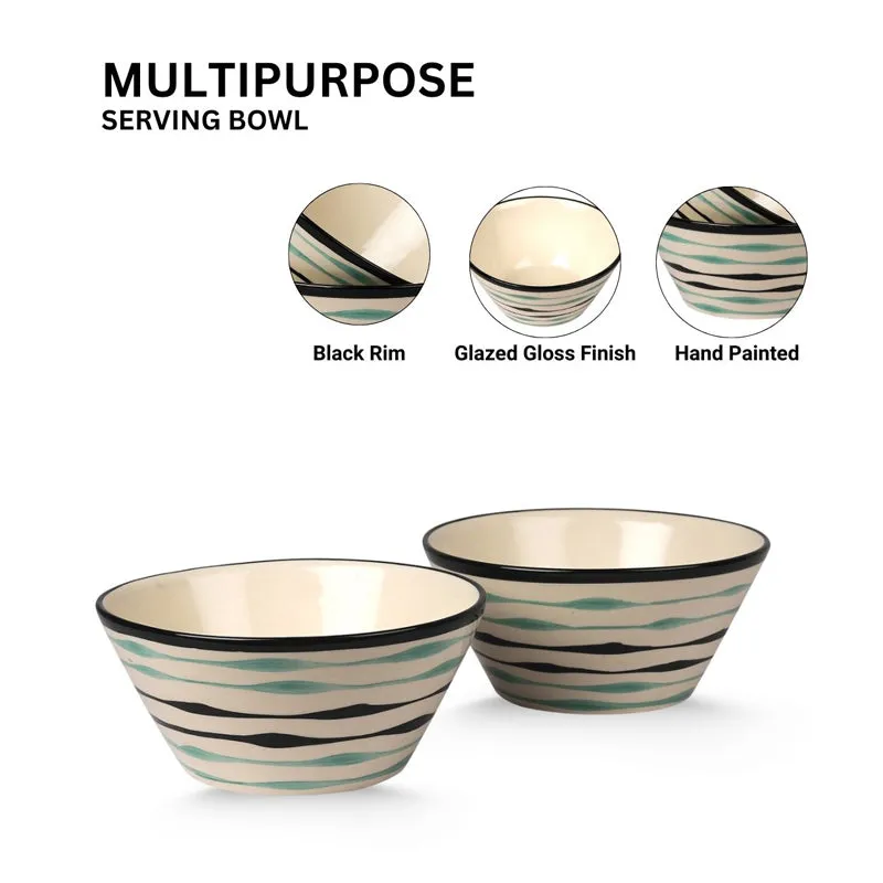 Sitara Serving Bowl (1 L) - Set Of Two media 8