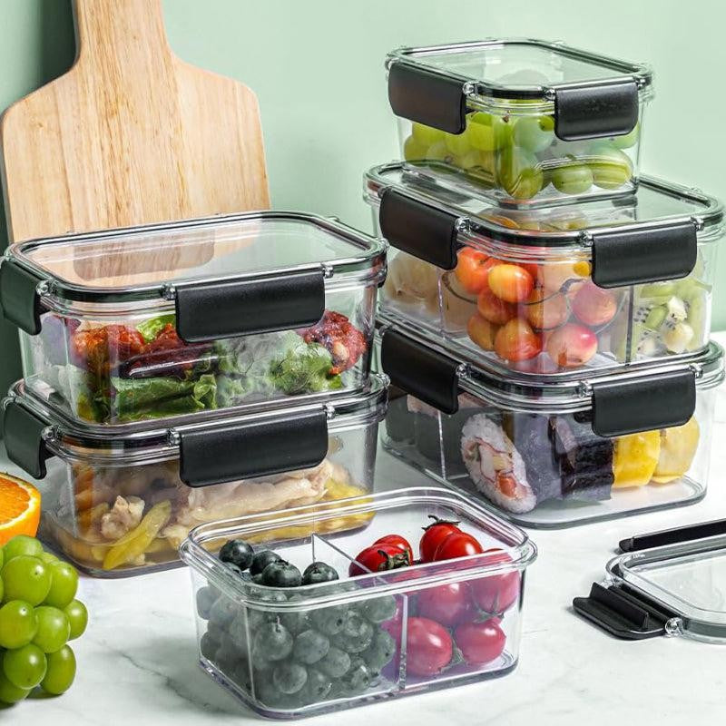 Premium Fresh Lock Airtight Food Storage Plastic Containers - Set of 3 media 4