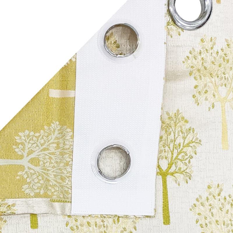 Nichera Floral Artificial Silk Curtain media 4