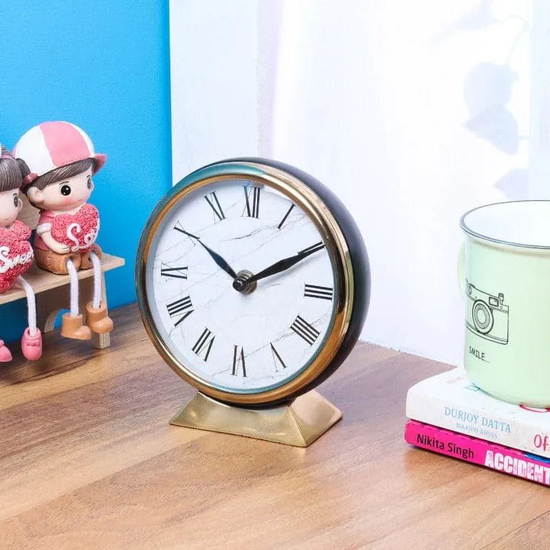 Sacha Gaspard Table Clock - Black & White media 4