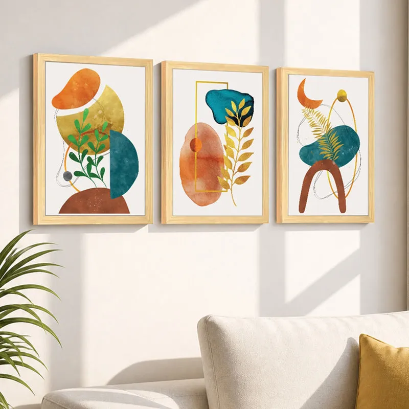 Movina Plantique Wall Art - Set Of Three media 1