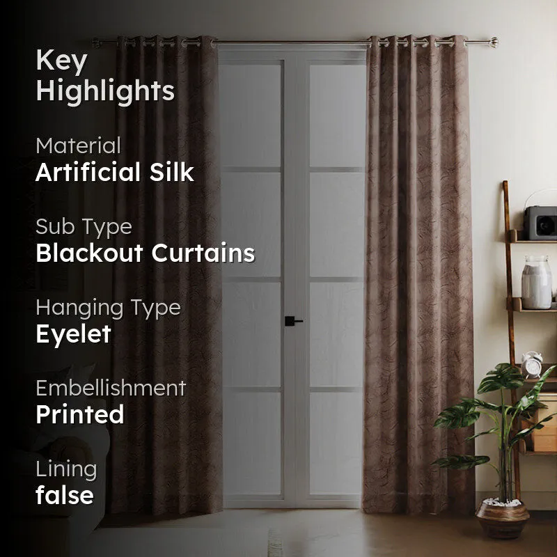 Sabrina Jacquard Blackout Curtain - Set Of Two media 2