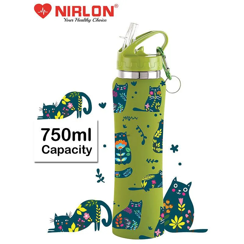 Purrr Bloom Sipper Water Bottle - 750 mL media 7