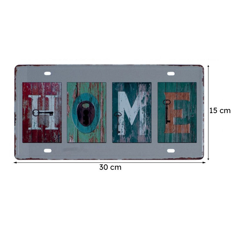 Home Metal Wall Accent media 8