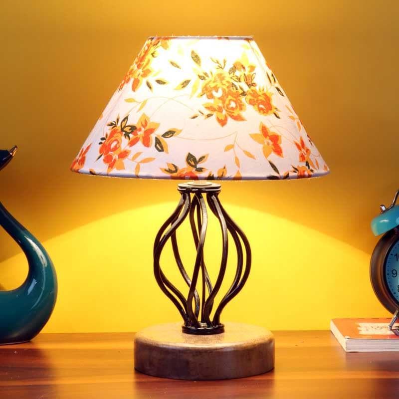 Papilon Decorative Fabric Table Lamp - Multicolor