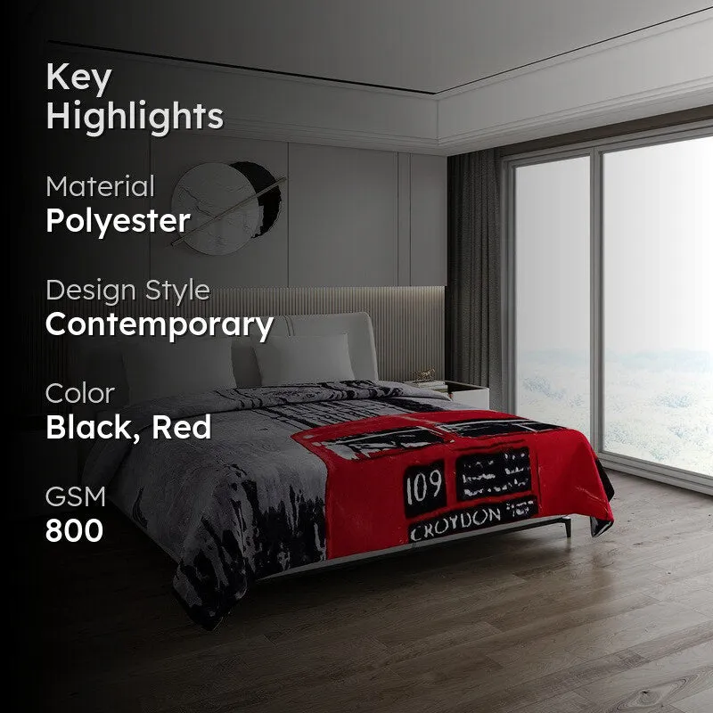 Monte Carlo Urban Dreamscape Blanket - 800 GSM media 2