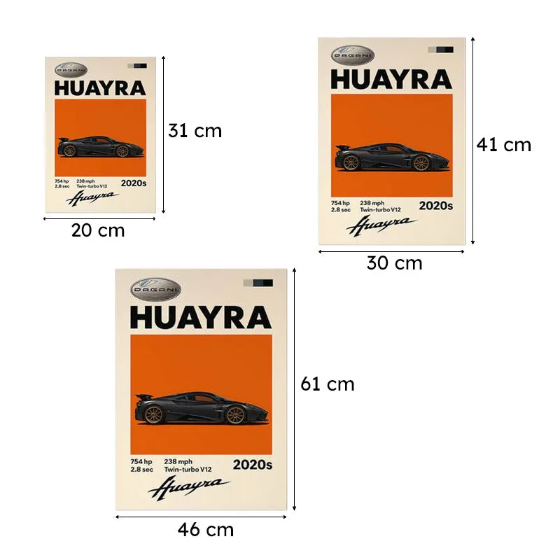 Huayra Wall Poster media 9