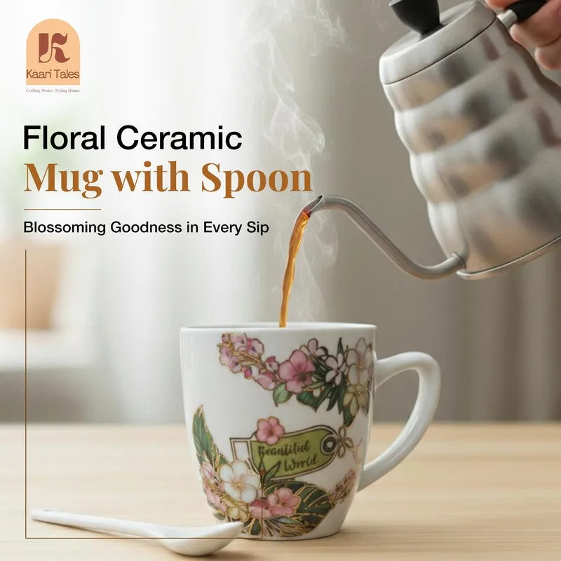 Blossom Sip Ceramic Coffee Mug media 3