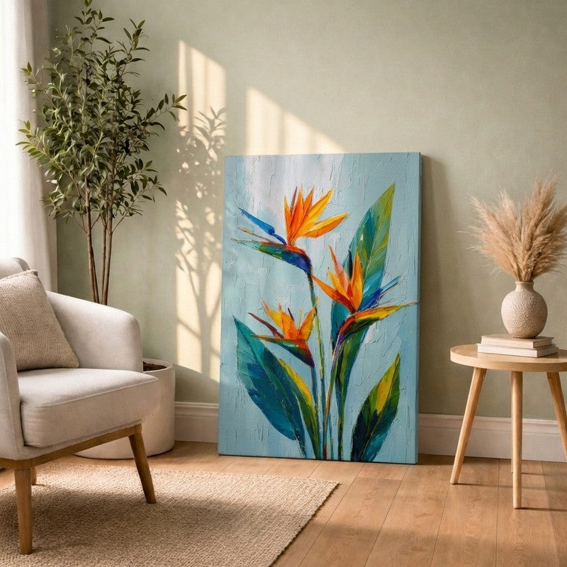 Floral Foliage Canvas Wall Art