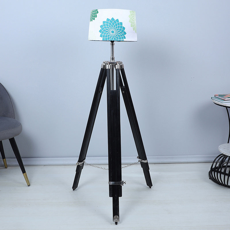Akari Printed Tripod Floor Lamp media 2
