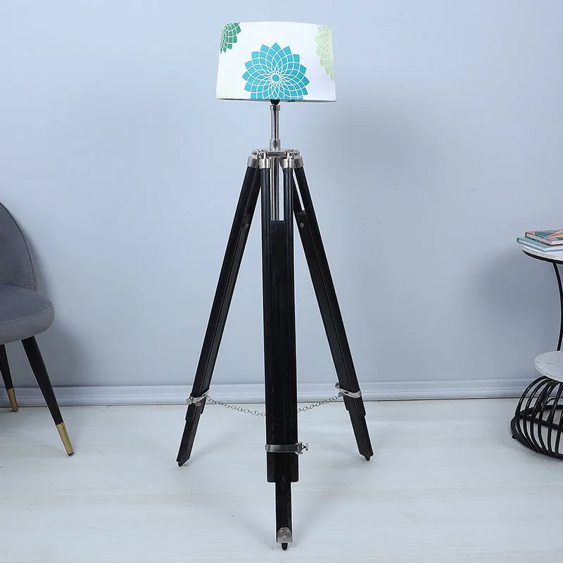Akari Printed Tripod Floor Lamp media 2