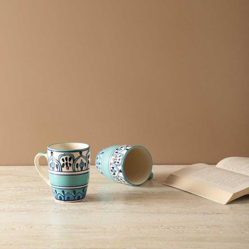 Empress Ceramic Coffee Mug (300 mL Each) - Set of Two media 3