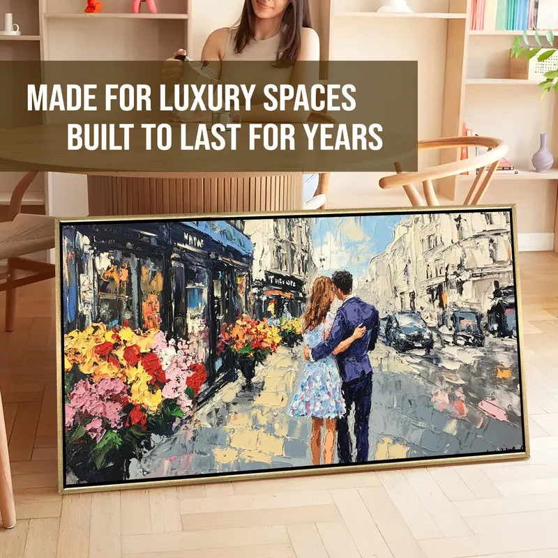 Holding Love Canvas Wall Painting With Frame media 7