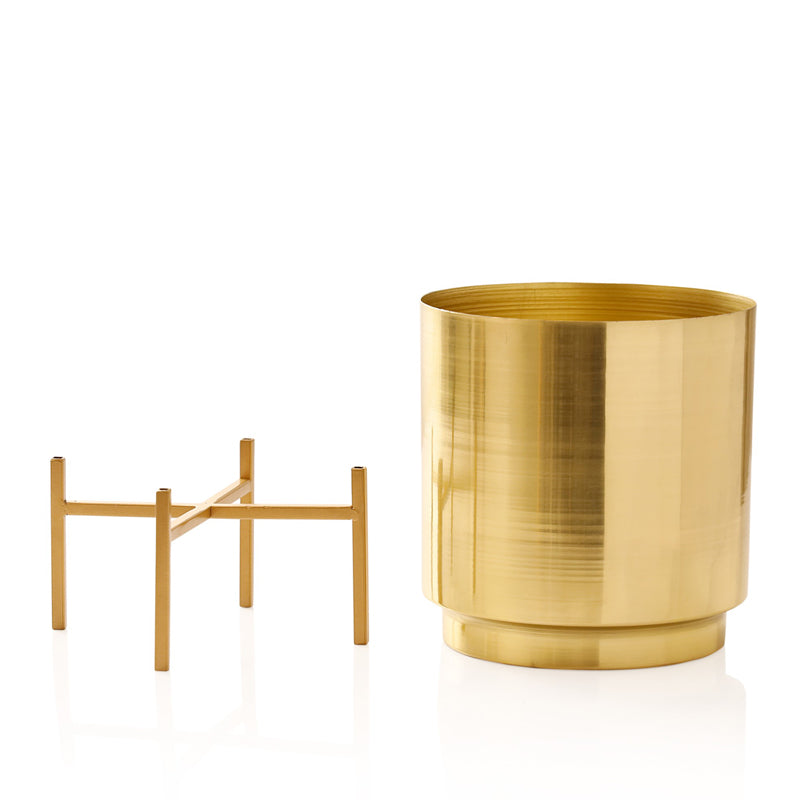 Vida Ember Planter - Gold media 6