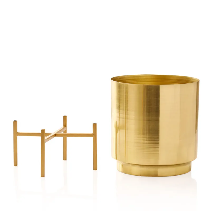 Vida Ember Planter - Gold media 6